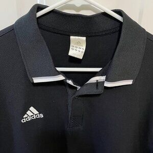 Adidas - Mens Polo Shirt - Short Sleeve - Waffle Weave - Size Medium